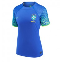Brazil Replica Away Shirt Ladies World Cup 2022 Short Sleeve
